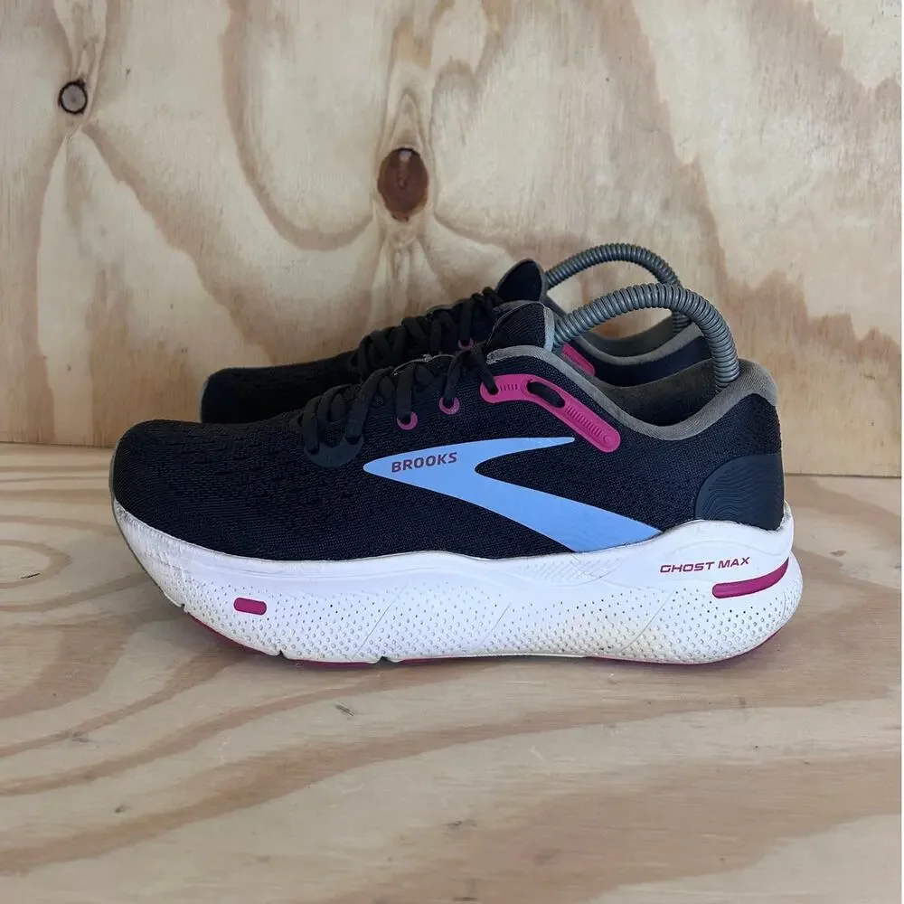 Brooks - Ghost Max - Running Shoes - Black - Women's - 8(B) - 1203951B082